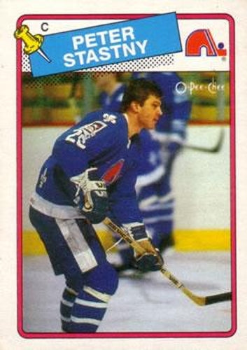 #22 Peter Stastny - Quebec Nordiques - 1988-89 O-Pee-Chee Hockey