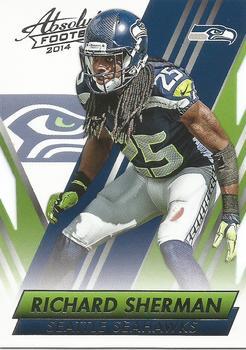 #22 Richard Sherman - Seattle Seahawks - 2014 Panini Absolute - Retail Football