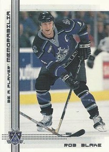 #22 Rob Blake - Los Angeles Kings - 2000-01 Be a Player Memorabilia Hockey