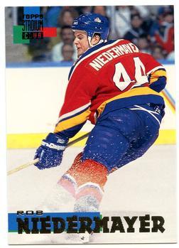 #22 Rob Niedermayer - Florida Panthers - 1994-95 Stadium Club Hockey