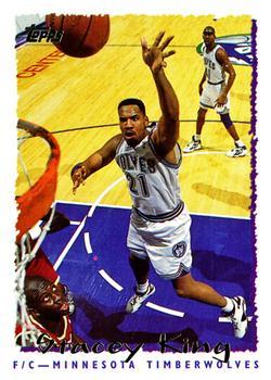 #22 Stacey King - Minnesota Timberwolves - 1994-95 Topps Basketball