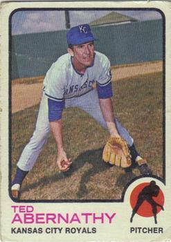 #22 Ted Abernathy - Kansas City Royals - 1973 Topps Baseball