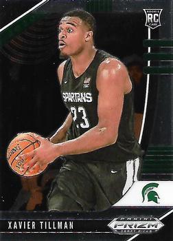 #22 Xavier Tillman - Michigan State Spartans - 2020 Panini Prizm Draft Picks Collegiate Basketball