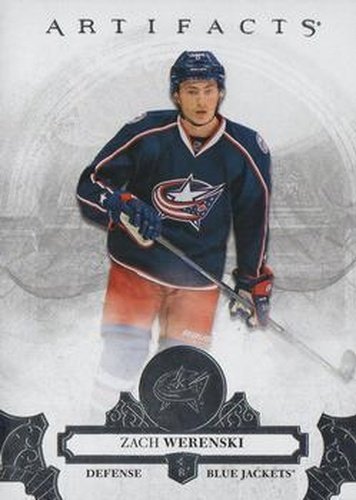 #22 Zach Werenski - Columbus Blue Jackets - 2017-18 Upper Deck Artifacts Hockey