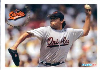 #22 Fernando Valenzuela - Baltimore Orioles - 1994 Fleer Baseball