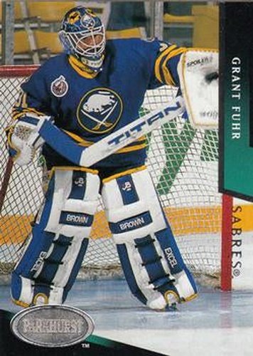 #22 Grant Fuhr - Buffalo Sabres - 1993-94 Parkhurst Hockey
