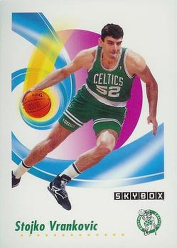 #22 Stojko Vrankovic - Boston Celtics - 1991-92 SkyBox Basketball
