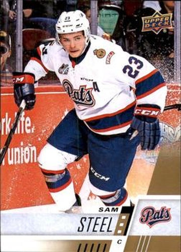 #22 Sam Steel - Regina Pats - 2017-18 Upper Deck CHL Hockey