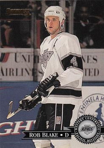 #22 Rob Blake - Los Angeles Kings - 1995-96 Donruss Hockey