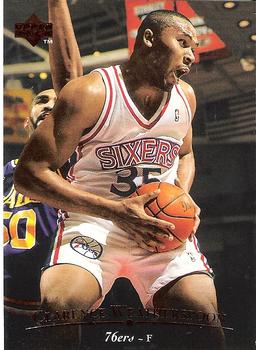 #22 Clarence Weatherspoon - Philadelphia 76ers - 1995-96 Upper Deck Basketball