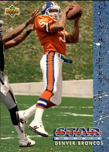 #22 Glyn Milburn - Denver Broncos - 1993 Upper Deck Football