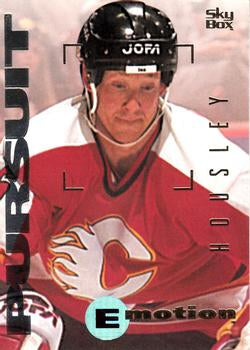 #22 Phil Housley - Calgary Flames - 1995-96 SkyBox E-Motion Hockey