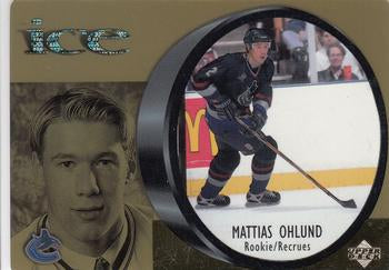 #McD 22 Mattias Ohlund - Vancouver Canucks - 1998-99 Upper Deck Ice McDonald's Hockey