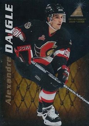 #22 Alexandre Daigle - Ottawa Senators - 1995-96 Zenith Hockey