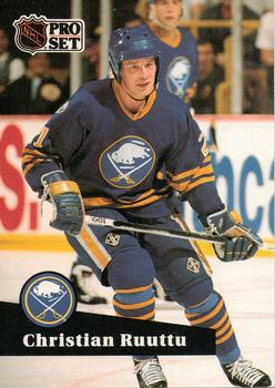 #22 Christian Ruuttu - 1991-92 Pro Set Hockey