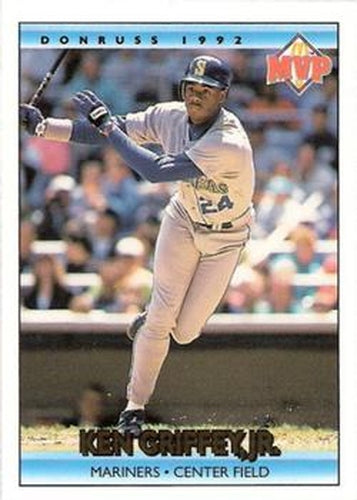 #22 Ken Griffey Jr. - Seattle Mariners - 1992 Donruss McDonald's MVP Baseball