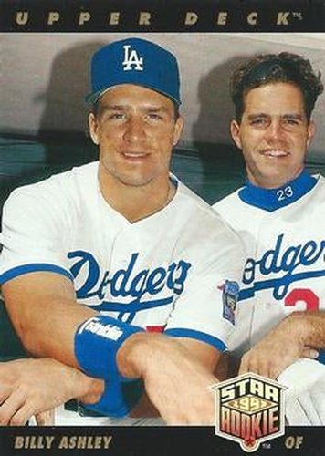#22 Billy Ashley - Los Angeles Dodgers - 1993 Upper Deck Baseball