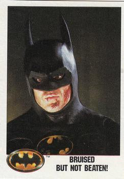 #122 Bruised but not beaten! - 1989 Topps Batman