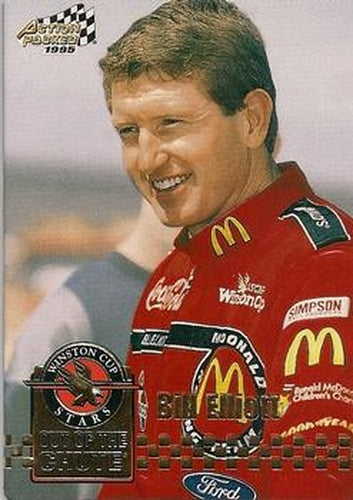 #22 Bill Elliott - Elliott-Hardy Motorsports - 1995 Action Packed Winston Cup Stars Racing