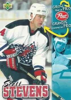 #22 Scott Stevens - New Jersey Devils - 1996-97 Upper Deck Post Cereal Hockey