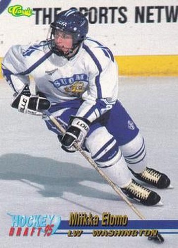 #22 Miika Elomo - Washington Capitals - 1995 Classic Hockey