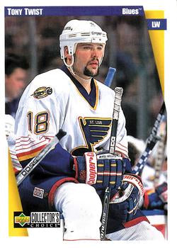 #230 Tony Twist - St. Louis Blues - 1997-98 Collector's Choice Hockey