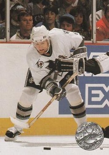 #230 Dean Evason - San Jose Sharks - 1991-92 Pro Set Platinum Hockey