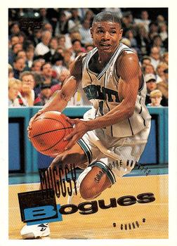 #230 Muggsy Bogues - Charlotte Hornets - 1995-96 Topps Basketball