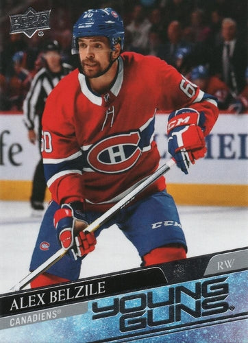#230 Alex Belzile - Montreal Canadiens - 2020-21 Upper Deck Hockey