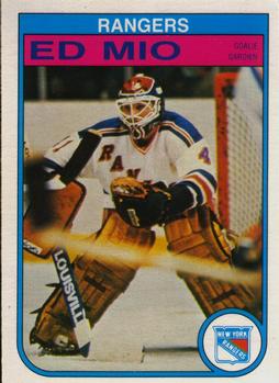 #230 Eddie Mio - New York Rangers - 1982-83 O-Pee-Chee Hockey