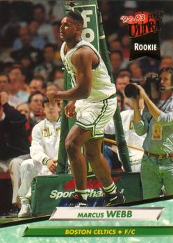 #230 Marcus Webb - Boston Celtics - 1992-93 Ultra Basketball