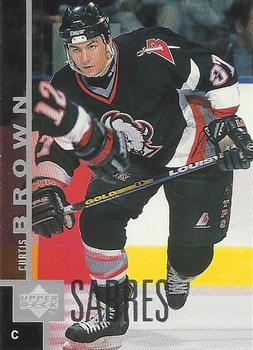 #230 Curtis Brown - Buffalo Sabres - 1997-98 Upper Deck Hockey