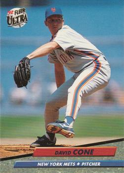 #230 David Cone - New York Mets - 1992 Ultra Baseball