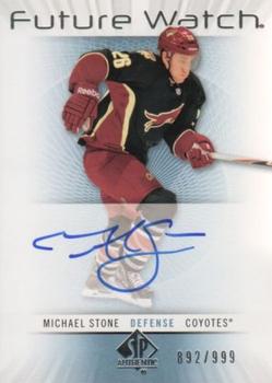 #230 Michael Stone - Phoenix Coyotes - 2012-13 SP Authentic Hockey