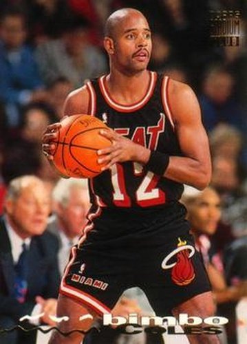 #230 Bimbo Coles - Miami Heat - 1993-94 Stadium Club Basketball