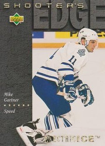 #230 Mike Gartner - Toronto Maple Leafs - 1994-95 Upper Deck Hockey - Electric Ice