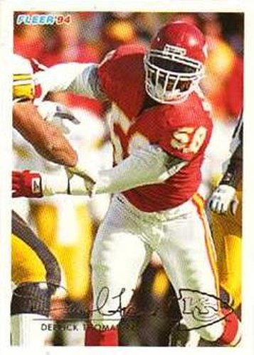 #230 Derrick Thomas - Kansas City Chiefs - 1994 Fleer Football