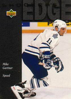 #230 Mike Gartner - Toronto Maple Leafs - 1994-95 Upper Deck Hockey