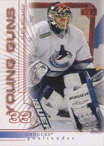 #230 Alfie Michaud - Vancouver Canucks - 2000-01 Upper Deck Hockey