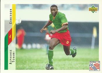 #230 Alphonse Tchami - Cameroon - 1994 Upper Deck World Cup Contenders English/Spanish Soccer