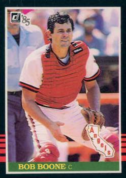 #230 Bob Boone - California Angels - 1985 Donruss Baseball