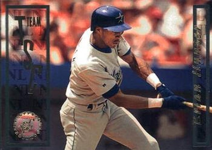 #230 Brian Hunter - Houston Astros - 1996 Stadium Club Baseball