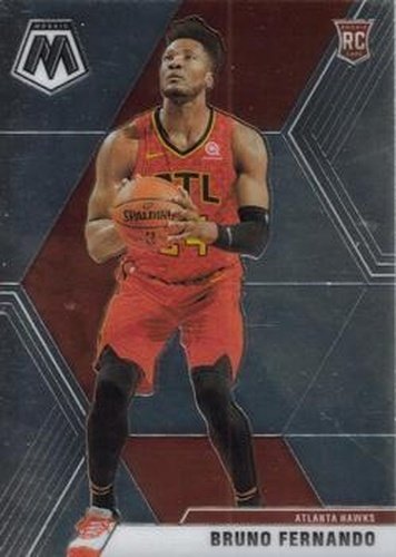 #230 Bruno Fernando - Atlanta Hawks - 2019-20 Panini Mosaic Basketball