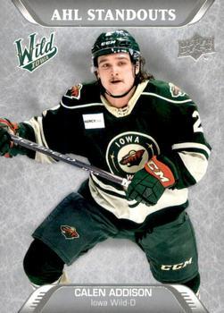 #230 Calen Addison - Iowa Wild - 2020-21 Upper Deck AHL Hockey