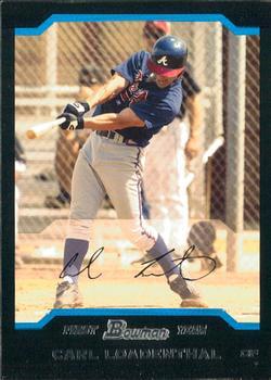 #230 Carl Loadenthal - Atlanta Braves - 2004 Bowman Baseball
