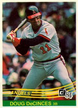 #230 Doug DeCinces - California Angels - 1984 Donruss Baseball