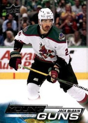 #230 Jack McBain - Arizona Coyotes - 2022-23 Upper Deck Hockey