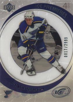 #230 Jon DiSalvatore - St. Louis Blues - 2005-06 Upper Deck Ice Hockey