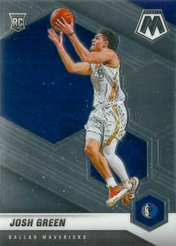 #230 Josh Green - Dallas Mavericks - 2020-21 Panini Mosaic Basketball