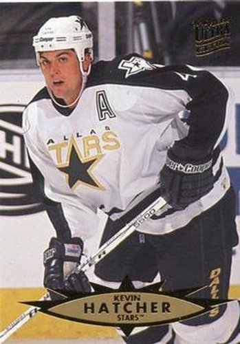 #230 Kevin Hatcher - Dallas Stars - 1995-96 Ultra Hockey